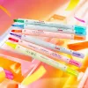 Watercolor pens, triangular pen holders, highlighters, 8-color set, 8 ink, smooth stationery, and drawing pens Specification image